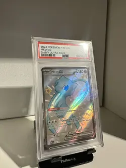 Pokemon Mew ex SV: Paldean Fates 216/091 Shiny Ultra Rare Holo PSA 10 - Image 2