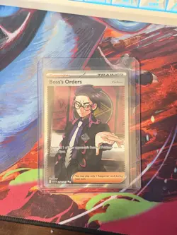 Boss’s Orders 256/217 Ultra Rare Full Art Pokemon TCG Ascended Heroes NM - Image 2