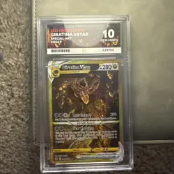 Pokemon TCG Giratina VSTAR GG69/GG70 Crown Zenith Ace 10 GEM MINT condition - Image 1