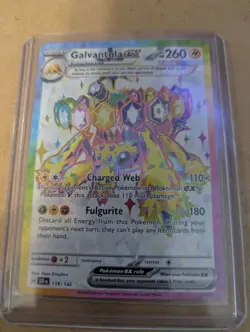 Galvantula ex 159/142 Stellar Crown Full Art Pokemon Card - Image 1