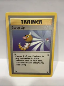 Pokemon TCG Scoop Up Trainer Base Set 78/102 - Image 1