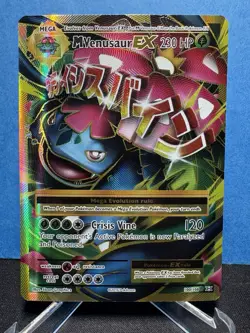 M Venusaur EX 100/108 - Pokemon Evolutions Full Art - Pokemon TCG - NM 2016 - Image 1