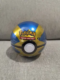 Pokemon TCG PokeBall Tin - Moon Ball H24 - Sealed NEW - 3 Booster Packs - Image 1