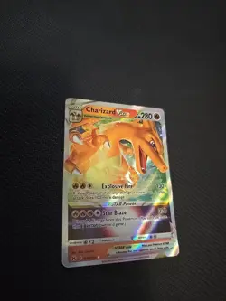 Pokemon TCG Charizard VSTAR Ultra Rare Holo Full Art #019/159 Crown Zenith - Image 1