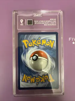 Drowzee 210/198 Pokemon Scarlet & Violet Base IR TAG 9 TAG 9 - Image 5