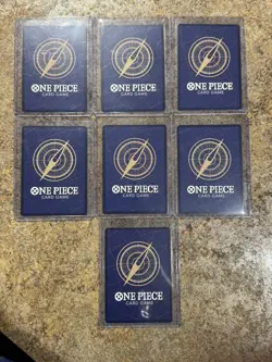 One Piece TCG English Alt Art Collection Lot Of 7 - Image 2