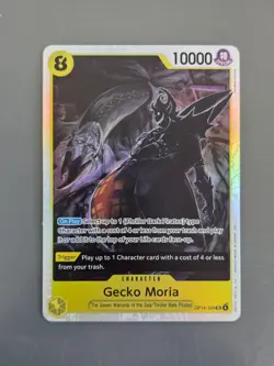 ONE PIECE Gecko Moria SR Super Rare OP14-104 The Azure Sea's Seven English NM - Image 1