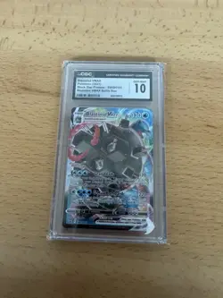 CGC 10 Blastoise VMAX SWSH103 Full Art Black Star Promo Pokemon Card - Image 2