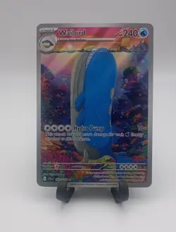 Wailord Full Art Secret Rare Journey Together 162/159, NM Pokemon Card - Image 1
