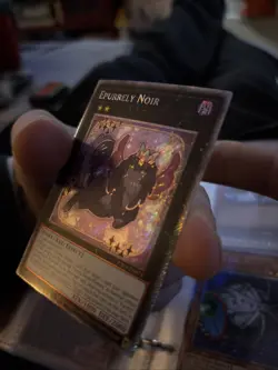 Epurrely Noir First Edition Platinum Secret Rare Card RA04-EN071 - Image 2