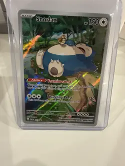 Snorlax 051 Holo Scarlet & Violet Promo Card Near Mint/Mint Condition - Image 1