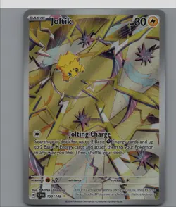 Pokemon TCG Joltik Card 150/142 Stellar Crown Illustration Rare NM Condition - Image 1