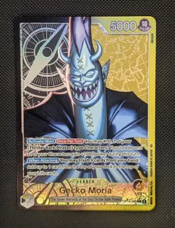 One Piece TCG OP14-080 Gecko Moria Leader Alt Art AAL Card Game CCG English - Image 1