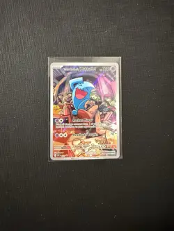 Team Rocket's Wobbuffet 203 SV: Scarlet & Violet Promo Card Holo NM - Image 1