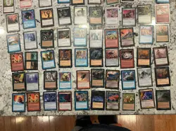 Mtg Value Lot x100 Magic The Gathering Prosperity Fire Covenant Abjure Mp-Hp - Image 2
