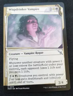 Wispdrinker Vampire - Showcase - MKM - NM Unplayed - EN - 0374 - Image 1