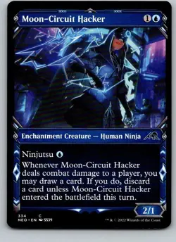 Moon-Circuit Hacker (Showcase) Kamigawa: Neon Dynasty Regular - Image 1