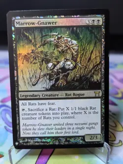 MTG The List Reprints- Marrow-Gnawer 124 Foil - Image 1