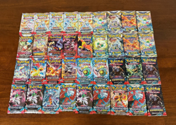 Mixed Lot Of 36 Pokemon Booster Packs Brand New Prismatic Evolutions, & More - Image 1