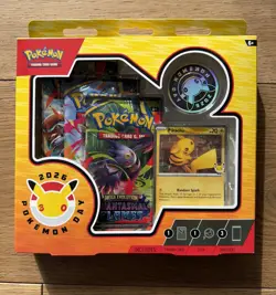 Pokemon Day 2026 Collection (3 Booster Packs & Stamped PIKACHU Foil Promo - Image 1