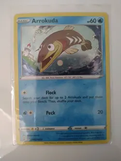 Pokemon ARROKUDA SWSH093 - Battle Styles - RARE HOLO PROMO -N MINT - Image 1