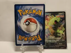 Pokemon TCG Tyranitar V Battle Styles SWSH109 Blqck Star Promo *Both NM-MT* - Image 2