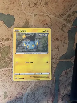 SWIRL Shinx 046/163 SWSH Battle Styles Cosmos Promo Pokemon TCG 2021 - Image 1