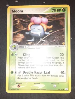 Pokemon TCG Pokemon regular gloom 35/101 2004 - Image 1