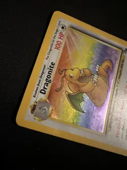 Dragonite - Fossil - 4/62 - Holo Rare Pokemon TCG Unlimited LP x1 - Image 3