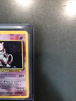Mewtwo 10/102 Pokemon TCG 1999 Base Set Holo Unlimited Rare - MP - Image 3