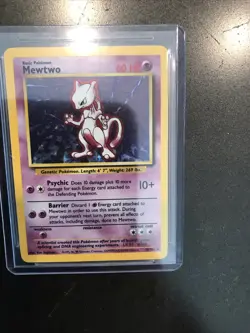 Mewtwo 10/102 Pokemon TCG 1999 Base Set Holo Unlimited Rare - MP - Image 4