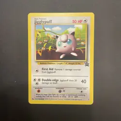 Jigglypuff #7 - 2000 Black Star Promo Non-Holo Rare - Pokemon TCG WOTC 🎶 - Image 1