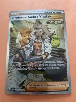 Pokemon Paradox Rift Professor Sada's Vitality 256/182 Special Illustration Rare - Image 2