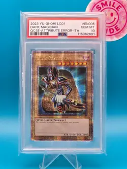 PSA 10 - 2023 Yu-Gi-Oh! LC01, Dark Magician, QCSE-Attribute Error-ITA - Image 1