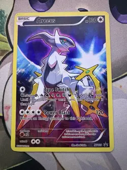 Pokemon TCG Arceus XY116 Black Star Promo Card Mint Condition - Image 1