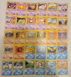 Vintage Pokemon TCG 30 Card Mixed Lot - Image 1