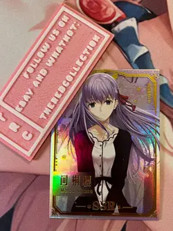 Goddess Feast White Story - SSR010 Gold - Matou Sakura - Anime Sexy Waifu Card - Image 1
