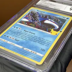 2021 Kyogre 003/025 Pokemon - CGC 9 Mint - Holo Rare -Graded Card - Image 3