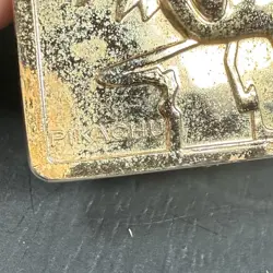 LPokemon 23K Gold Plated Pikachu Trading Card 1999 Burger King Limited Edition - Image 4
