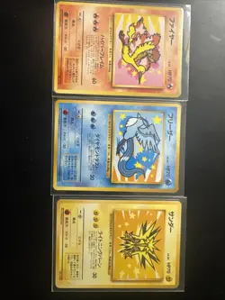 Articuno Zapdos Moltres ANA Nippon Airways Promo Rare Japanese Pokemon Card 1022 - Image 1