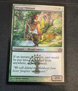 Dryad Militant *FOIL* Return to Ravnica Magic the Gathering MTG - Image 1