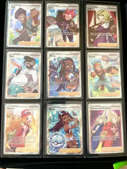 Pokemon TCG - Sword & Shield/Scarlet & Violet Trainer Full Art Collection - NM - Image 1