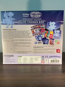 Pokemon Sword & Shield Chilling Reign Pokemon Center Elite Trainer Box Ice Rider - Image 2