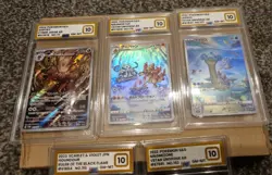 5x Pokemon Slab Bundle Job Lot PG graded 10 - Image 4