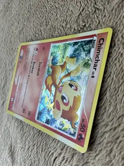 2007 Pokemon TCG POP Series 6 Chimchar Lv.8 HP50 Holo Rare 14/17 LP/MP - Image 3
