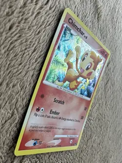2007 Pokemon TCG POP Series 6 Chimchar Lv.8 HP50 Holo Rare 14/17 LP/MP - Image 4