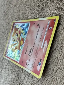 2007 Pokemon TCG POP Series 6 Chimchar Lv.8 HP50 Holo Rare 14/17 LP/MP - Image 5