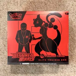 Pokemon Scarlet & Violet Destined Rivals Elite Trainer Box Pokemon Center Exclu. - Image 1