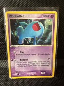 2006 Pokemon Pop Series 4 Wobbuffet Holo Rare 16/17 - Image 1
