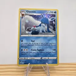 Glaceon SWSH192 Black Star Promo Ultra Rare HD Cosmos Holo Pokemon TCG - Image 1